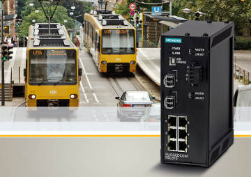 Switch Ethernet compacto para transportes