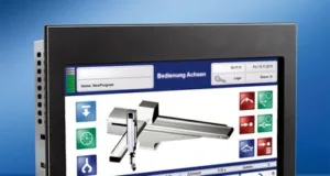 control panel con pantalla táctil