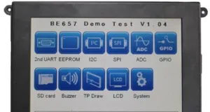 Display con microprocesador de 32 bit