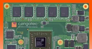 conga-TCG es un módulo COM Express con patillaje tipo 6 en formato compacto, de 95 × 95 mm2.