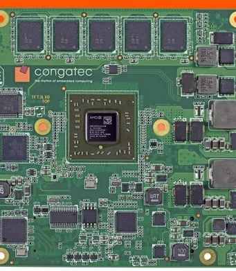 conga-TCG es un módulo COM Express con patillaje tipo 6 en formato compacto, de 95 × 95 mm2.