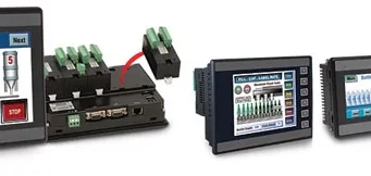 Touchscreen HMI con módulos