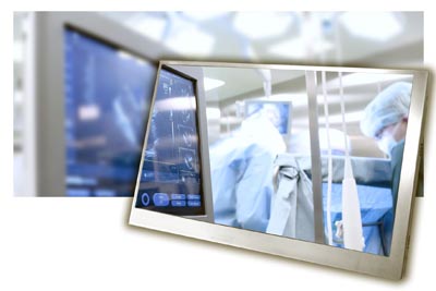 Displays para sistemas médicos 