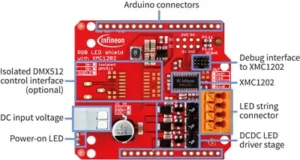 Iluminación RGB y control de motor para Arduino