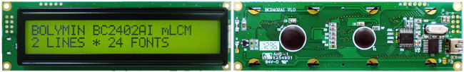 Display mLCM con diseño multi-interface
