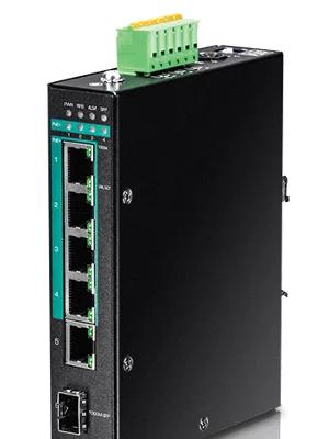 Switch para aplicaciones PoE industriales