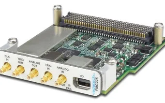 Placa FPGA con conversores A/D y D/A