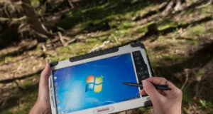 Tablet rugerizado con pantalla táctil