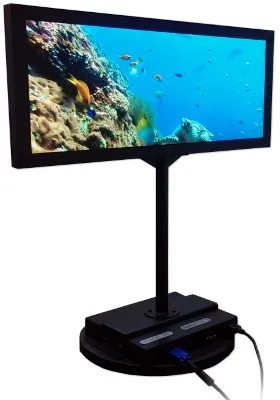 Monitor de doble cara y 29.3”