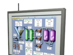 Panel PC de acero inoxidable y poliéster