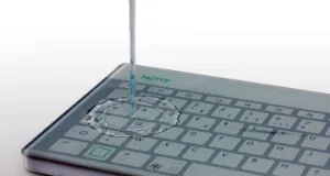 Teclados de vidrio