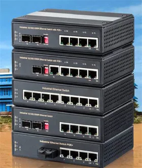 Switches Gigabit Ethernet para aplicaciones industriales