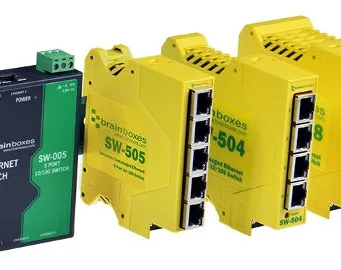 Switch de 8 puertos de fácil instalación