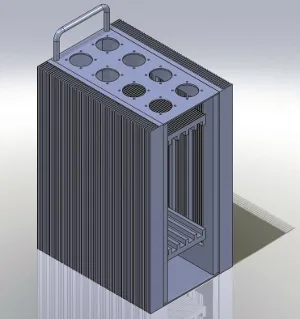Chasis con refrigeración por conducción