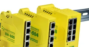 Switch Ethernet DIN compacto