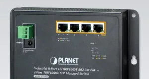 Switch PoE gestionado industrial