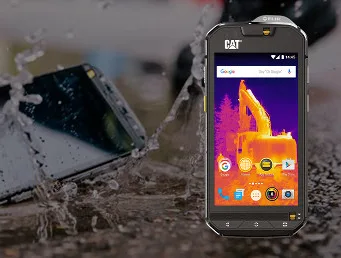 Smartphone con cámara térmica y submarina
