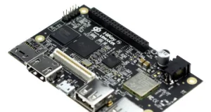 Placa base en miniatura con CPU