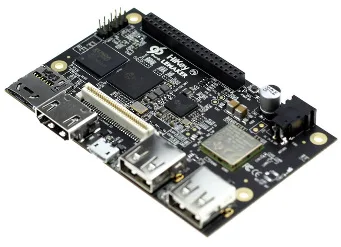 Placa base en miniatura con CPU