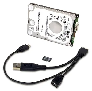 Almacenamiento integrado para Raspberry Pi