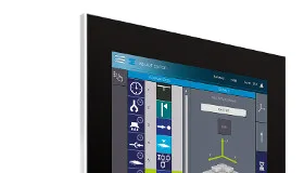 Pantalla multitáctil en formato vertical
