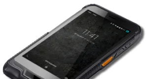 Smartphone industrial con escáner