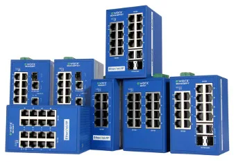 Switch Ethernet para automatización industrial