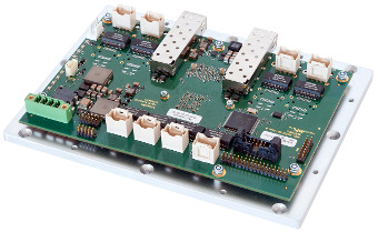 Switch open frame de diez puertos 