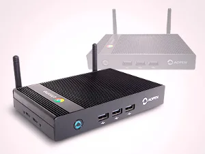 Ordenadores con Chrome OS para cartelería digital