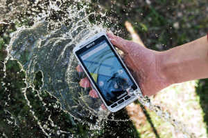 Smartphone multitoque rugerizado