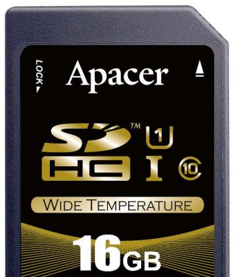 Tarjetas industriales microSD y SD