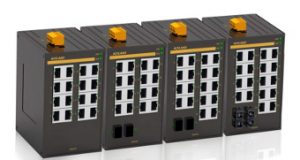 Switches industriales de 20 puertos Gigabit