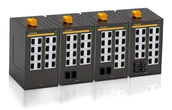 Switches industriales de 20 puertos Gigabit