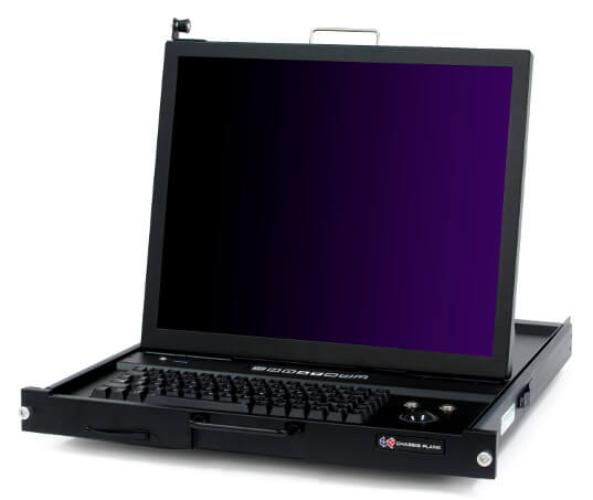 Rackmount display de grado militar