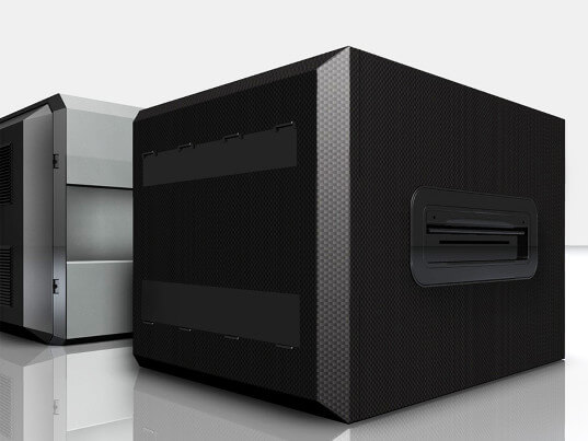 Rack 10U de epoxi y fibra de carbono MIL-STD