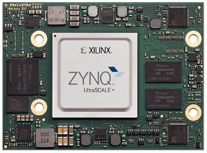 Módulo SoC basado en Xilinx Zynq UltraScale+