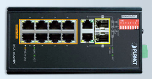 Switch Gigabit Ethernet con PoE+
