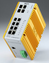 Switches industriales PoE gestionados