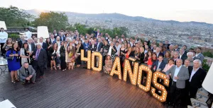 Tempel celebró su 40 aniversario
