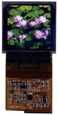 Display OLED gráfico de bajo consumo