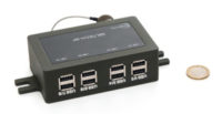 Cargador USB rugerzado para vehículos de combate