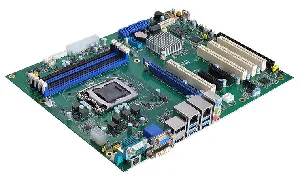 Placa madre ATX industrial con conectividad optimizada