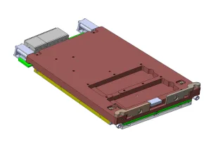Tarjeta VPX 3U rugerizada con soporte para 40G Ethernet