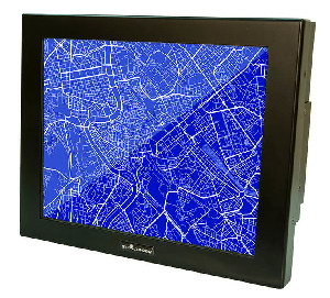 Monitor táctil LCD industrial
