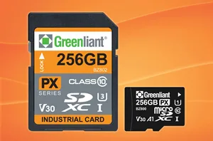 Tarjetas de memoria SD y microSD para entornos industriales