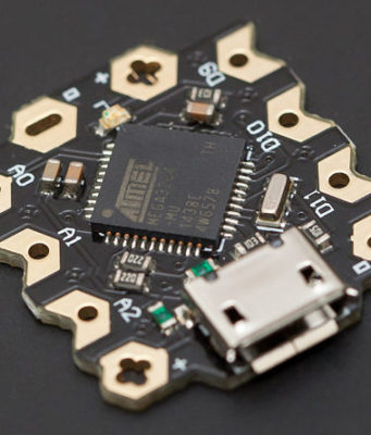 Placa Arduino Leonardo ultra pequeña