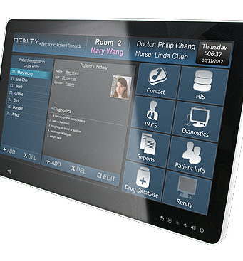 PC potente en formato panel para electromedicina