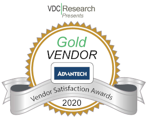 Advantech obtiene el premio de oro de VDC Research