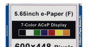 Pantalla de tinta electrónica a color