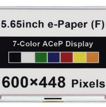 Pantalla de tinta electrónica a color